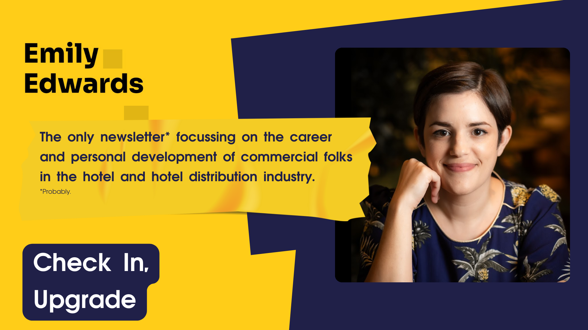 Does the hotel industry have a problem with developing its commercial people?