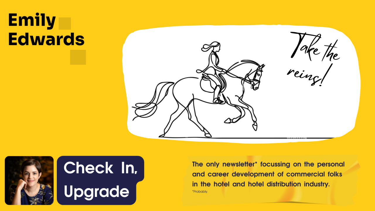 Take the reins! Five ways to take ownership of your career